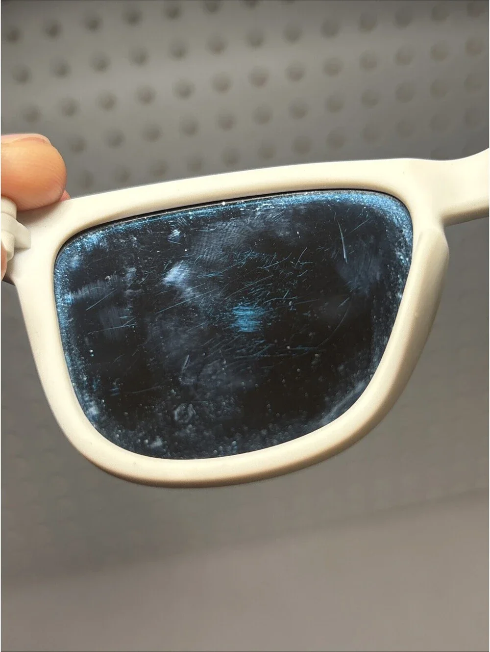 Goodr Rocky Mountain National Park Polarized Sunglasses White READ